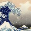 La grande vague hokusai deferle sur le grand palais